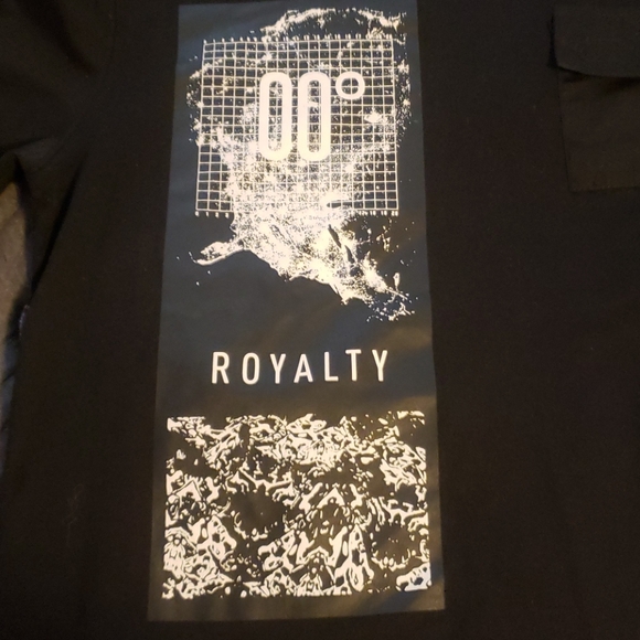 CARBON BRAND black distressed long t-shirt - Picture 4 of 5